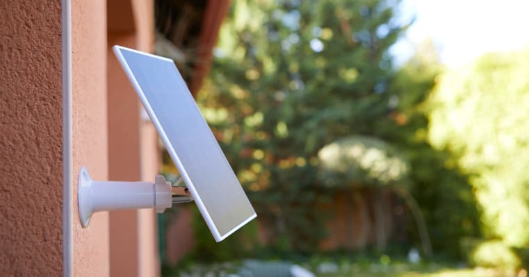 Alarma perimetral foto electrica Placa Solar Baterias SIB exterior