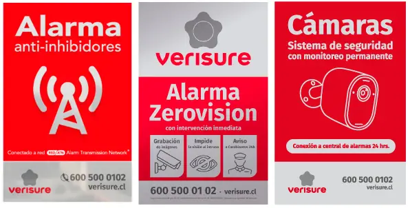 Placas Verisure